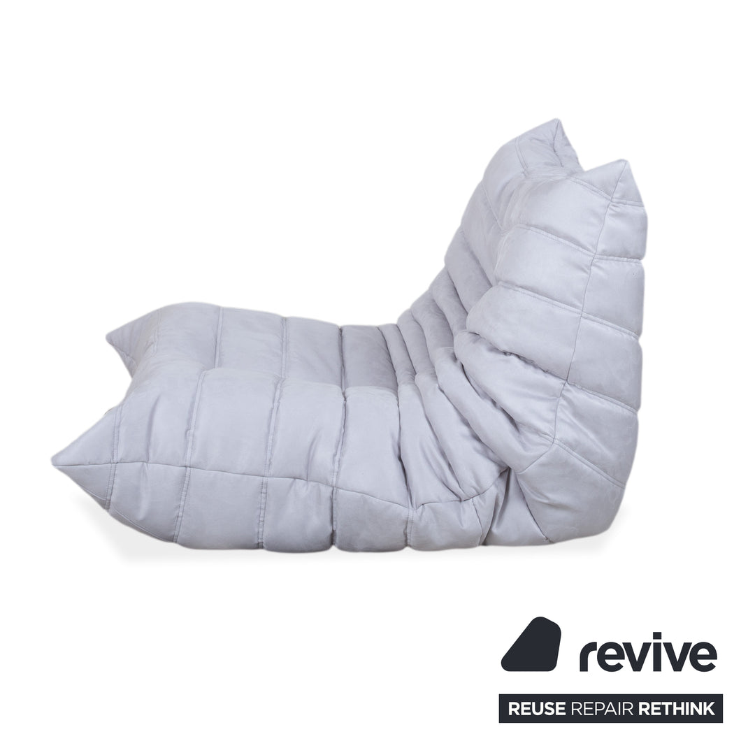 Ligne Roset Togo veganes Leder Sessel Creme