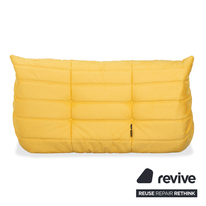 Ligne Roset Togo Zweisitzer Stoff Gelb Neubezug