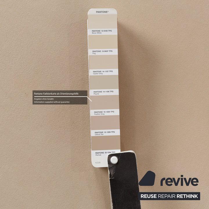 Ligne Roset Traversale Stoff Metall Liege Beige Silber