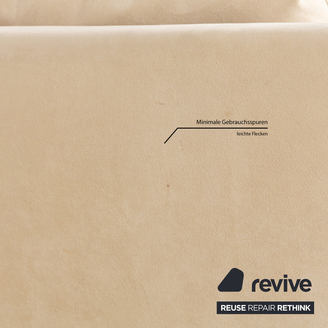 Ligne Roset Traversale Stoff Metall Liege Beige Silber