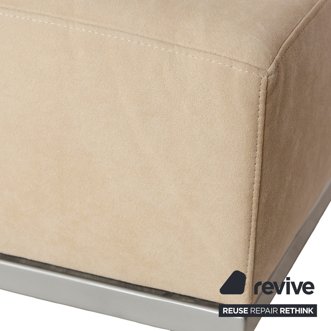 Ligne Roset Traversale Stoff Metall Liege Beige Silber