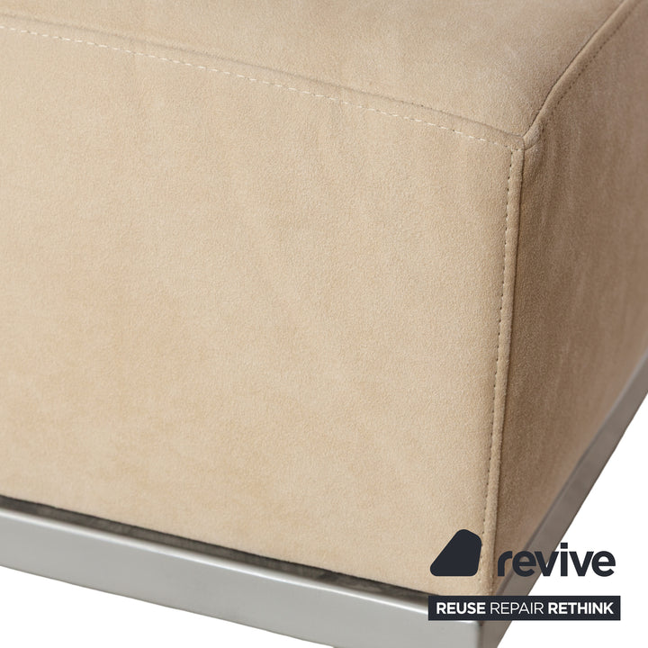 Ligne Roset Traversale Stoff Metall Liege Beige Silber