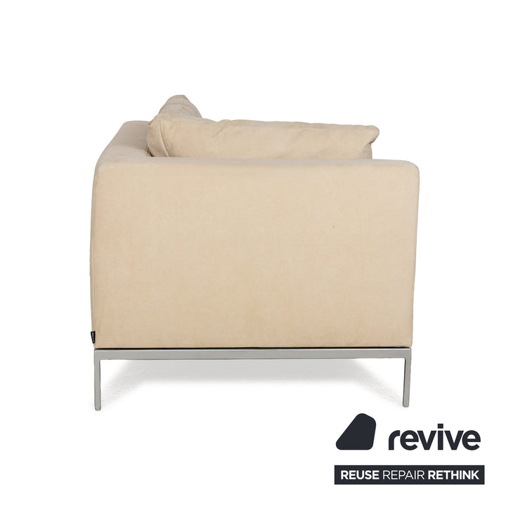 Ligne Roset Traversale Stoff Metall Liege Beige Silber