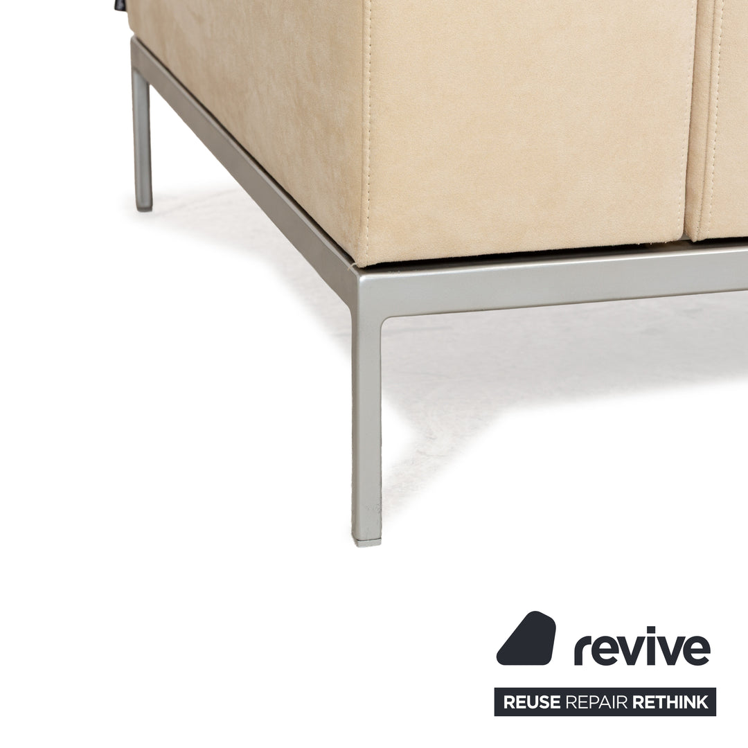 Ligne Roset Traversale Stoff Metall Liege Beige Silber