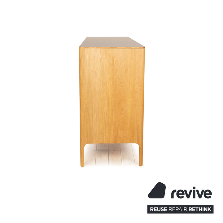 Linea-D Como Holz Sideboard Grau Braun