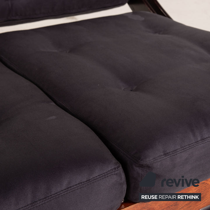 Luigi Sormani GS195 Fabric Sofa Gray Three Seater Daybed Couch