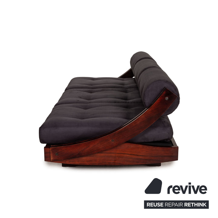 Luigi Sormani GS195 Fabric Sofa Gray Three Seater Daybed Couch