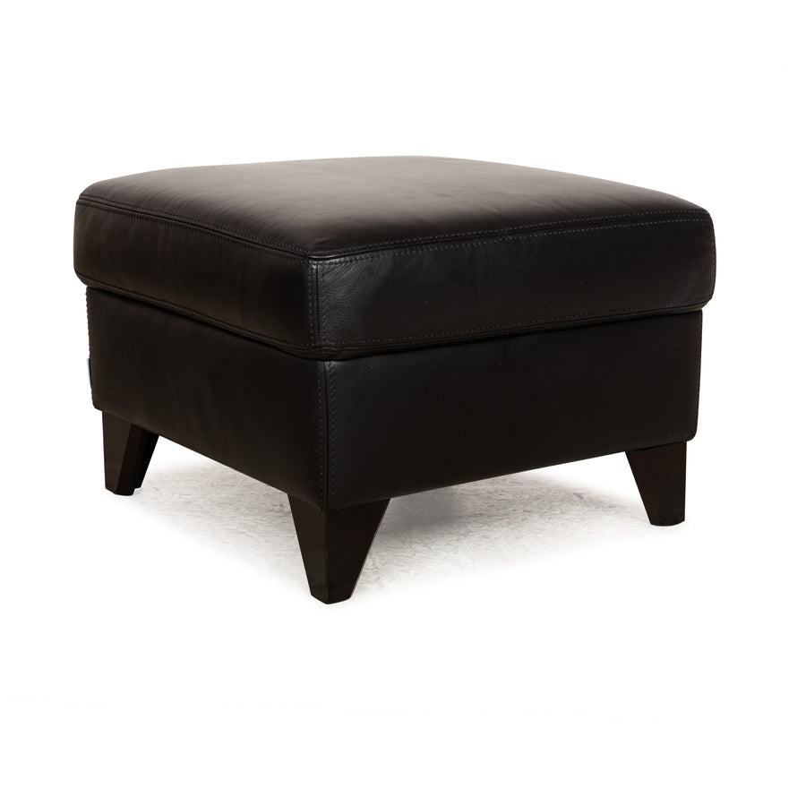 Machalke Diego Leather Stool Black