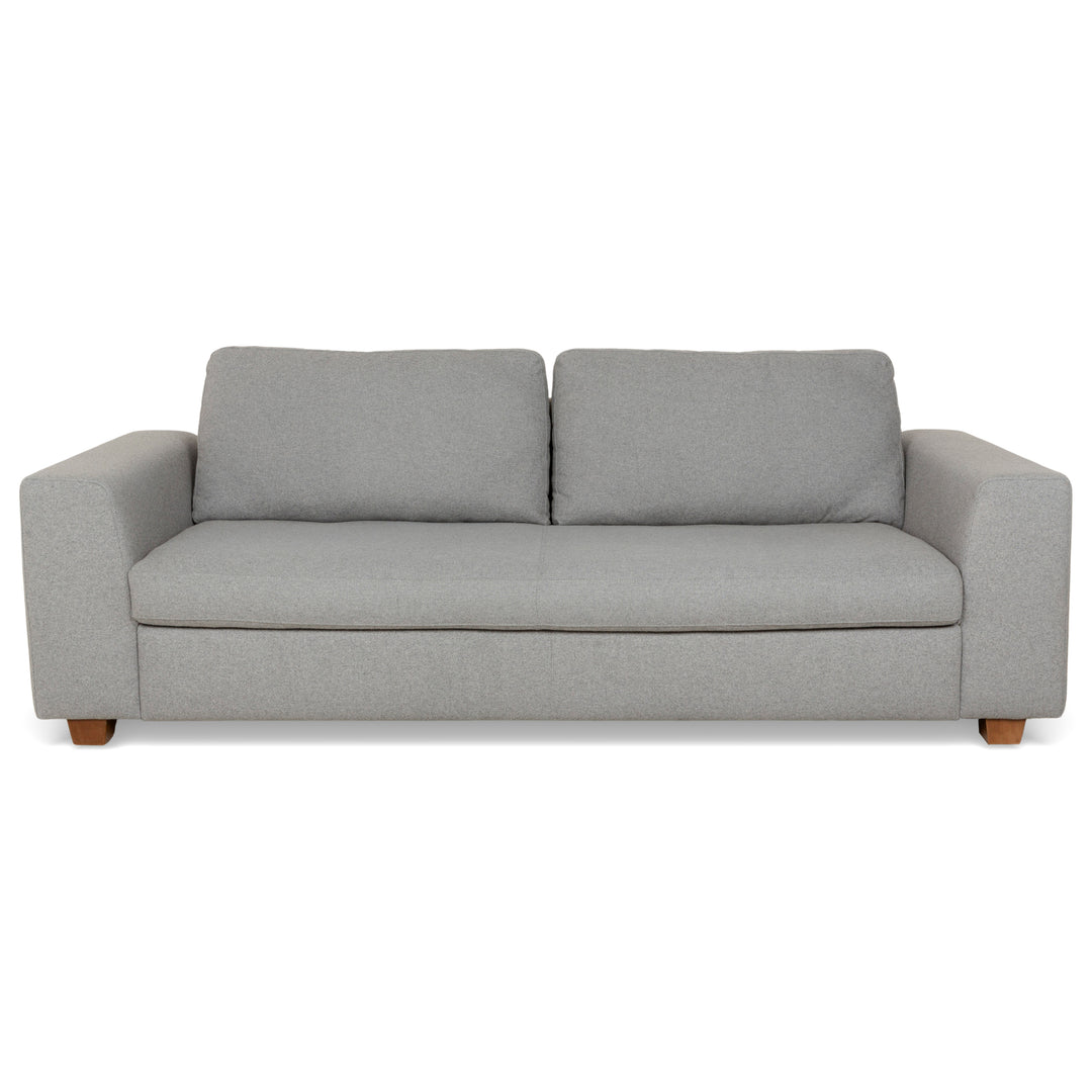 Machalke Dreisitzer Stoff Grau Sofa Couch