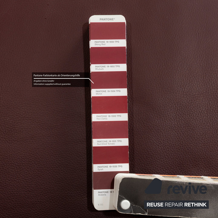 Machalke leather corner sofa brown red sofa couch