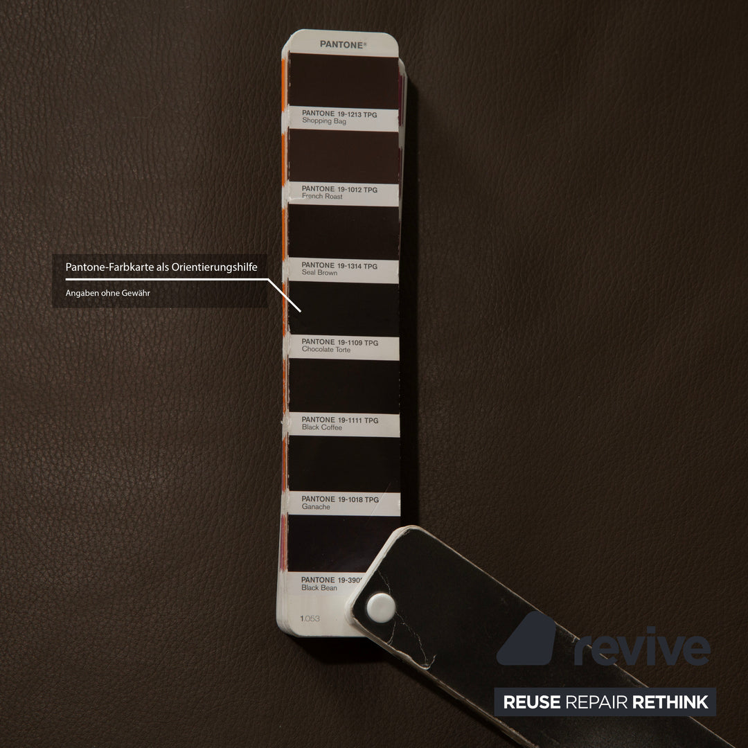 Machalke System Plus Leather Corner Sofa Brown Sofa Couch