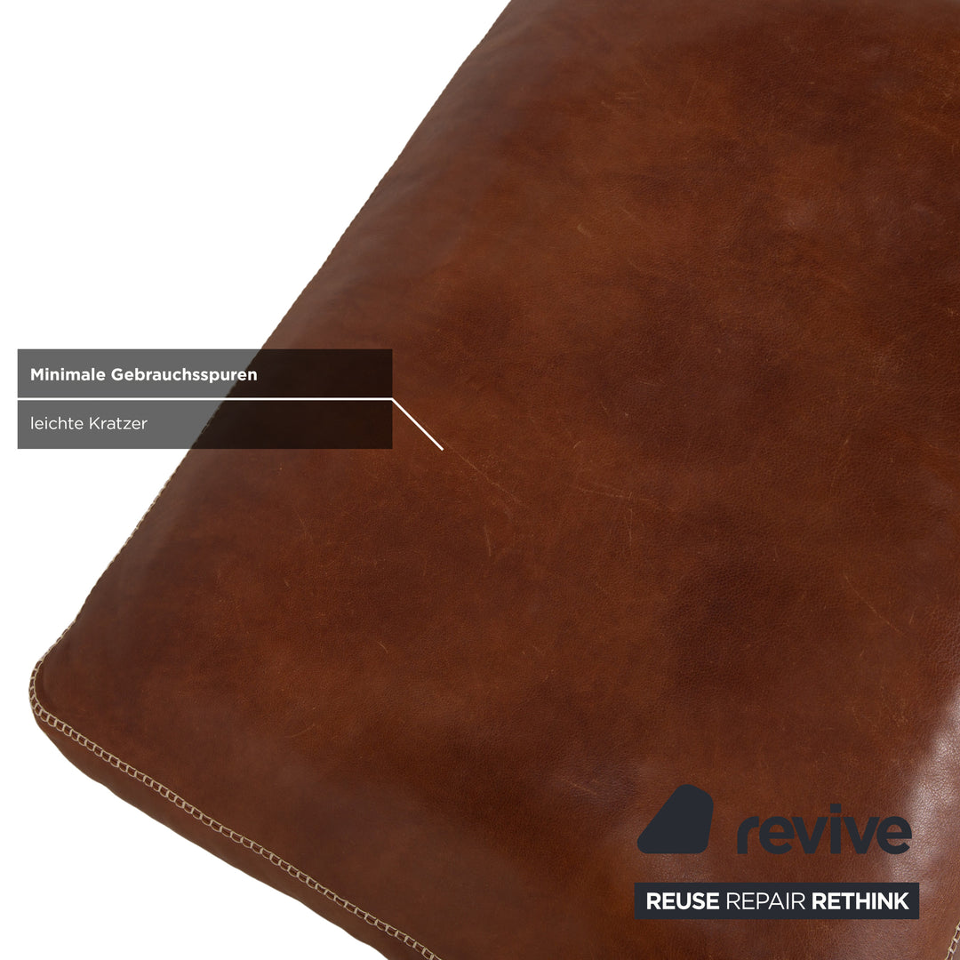 Machalke Valentino Leder Hocker Braun