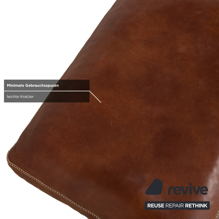 Machalke Valentino Leder Hocker Braun