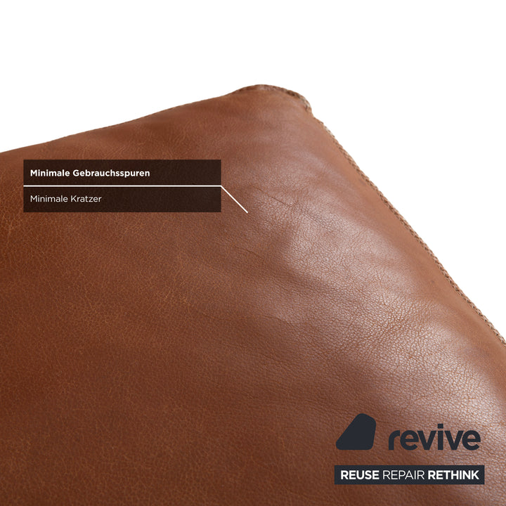 Machalke Valentino Leather Stool Brown