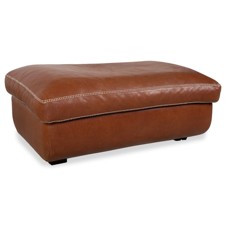 Machalke Valentino Leder Hocker Braun Cognac