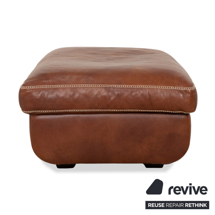 Machalke Valentino Leder Hocker Braun