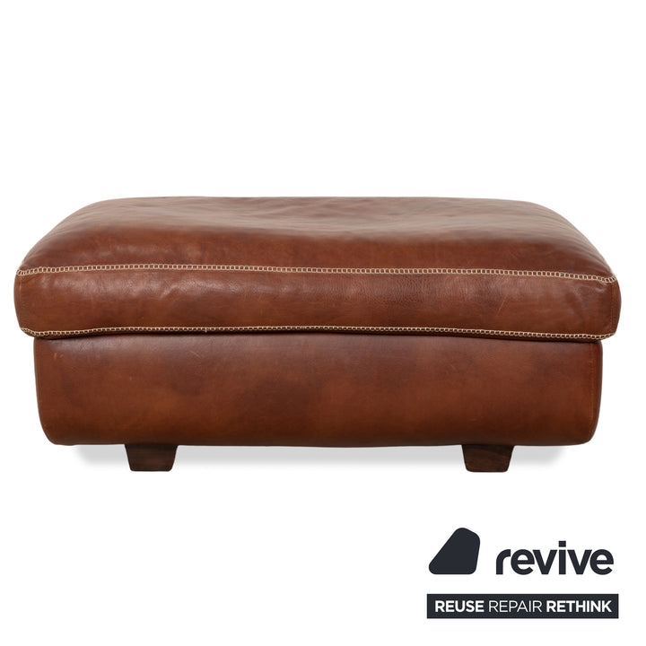 Machalke Valentino Leder Hocker Braun