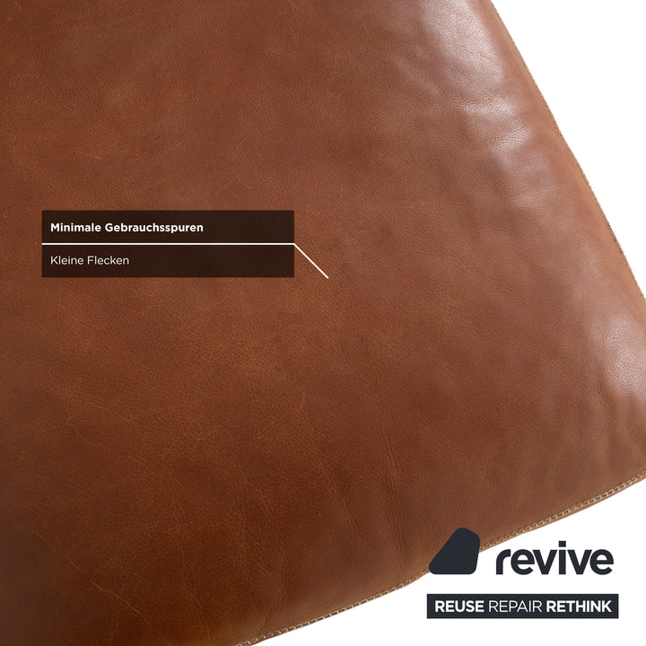 Machalke Valentino Leather Stool Brown