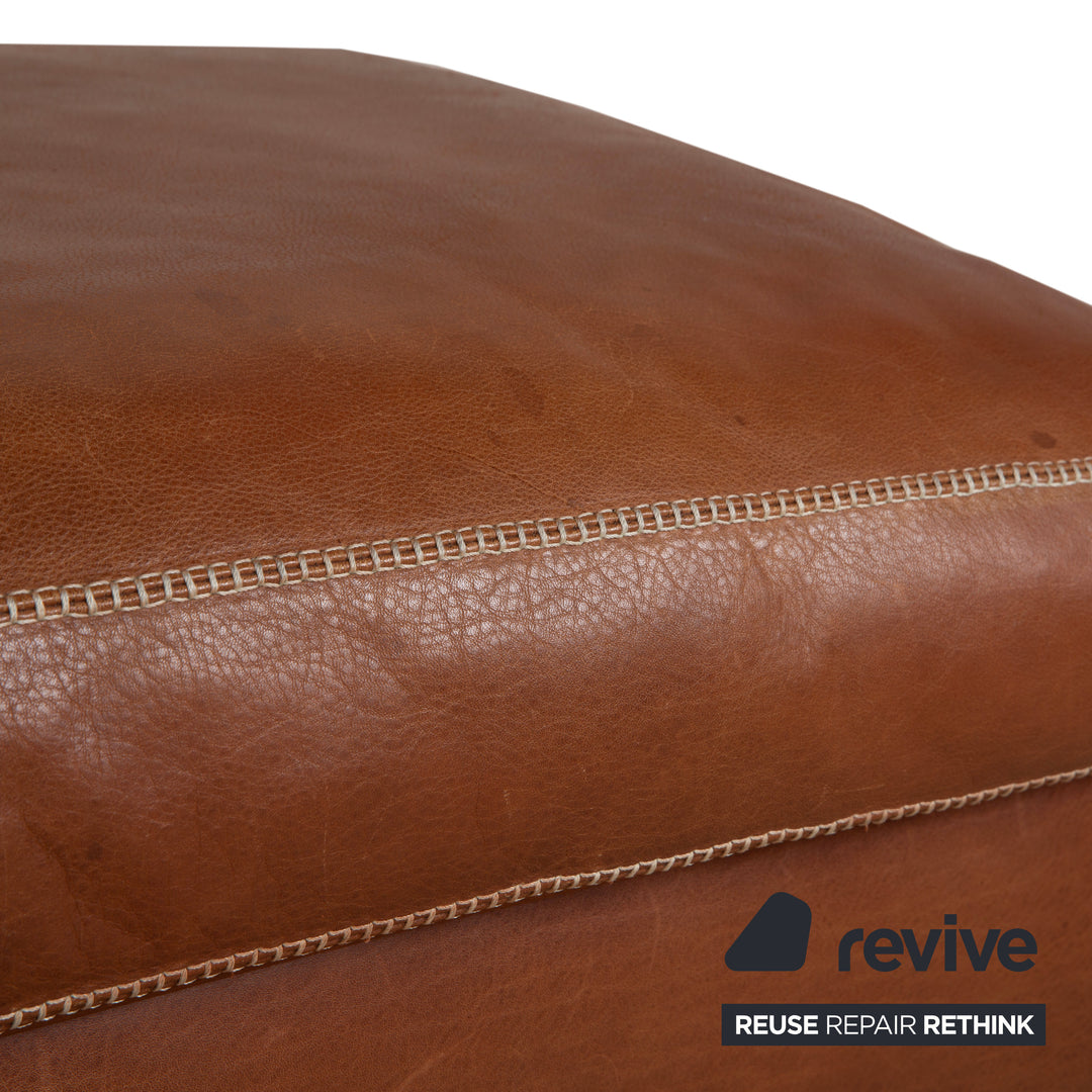 Machalke Valentino Leder Hocker Braun