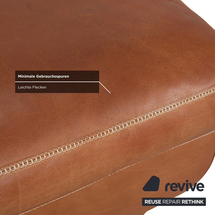 Machalke Valentino Leder Hocker Braun