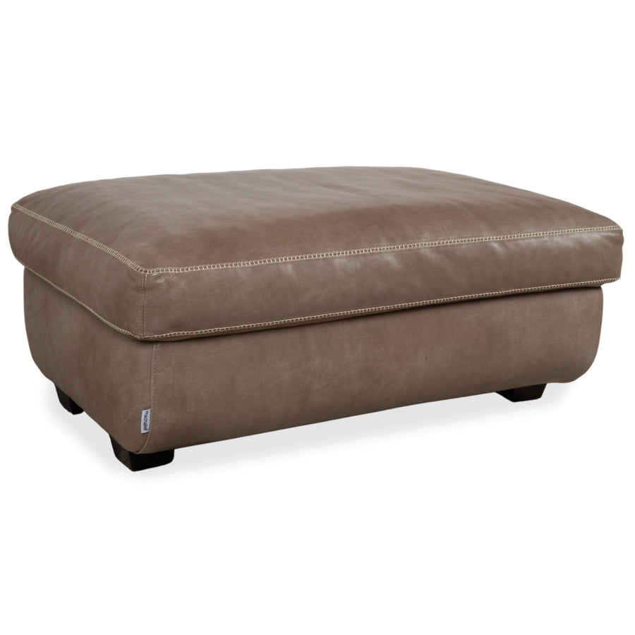 Machalke Valentino Leder Hocker Grau Braun Taupe