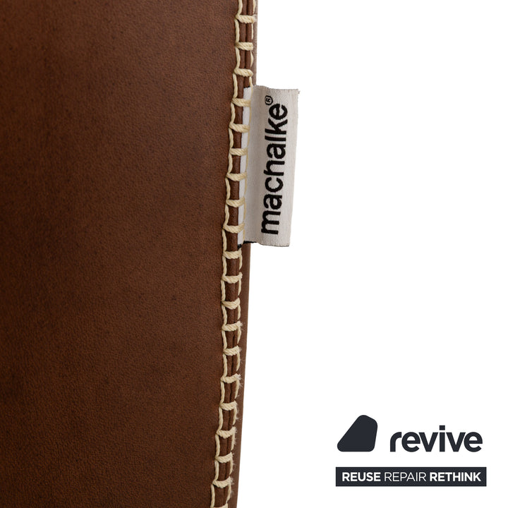 Machalke Valentino Leather Armchair Brown