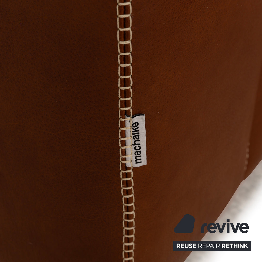 Machalke Valentino Leather Armchair Brown