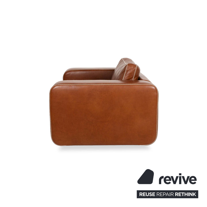 Machalke Valentino Fauteuil En Cuir Marron