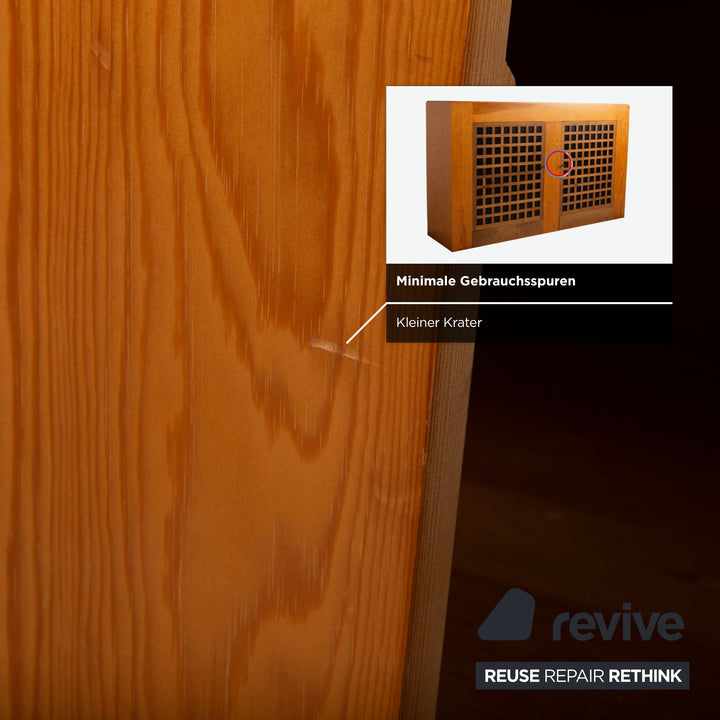 Marktex 5252 Sincronia Wooden Sideboard Brown Cabinets Manual Function