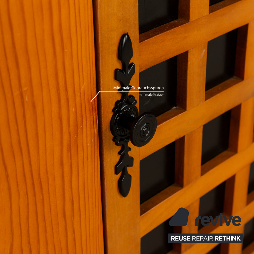 Marktex 5252 Sincronia wooden sideboard brown cupboard compartments