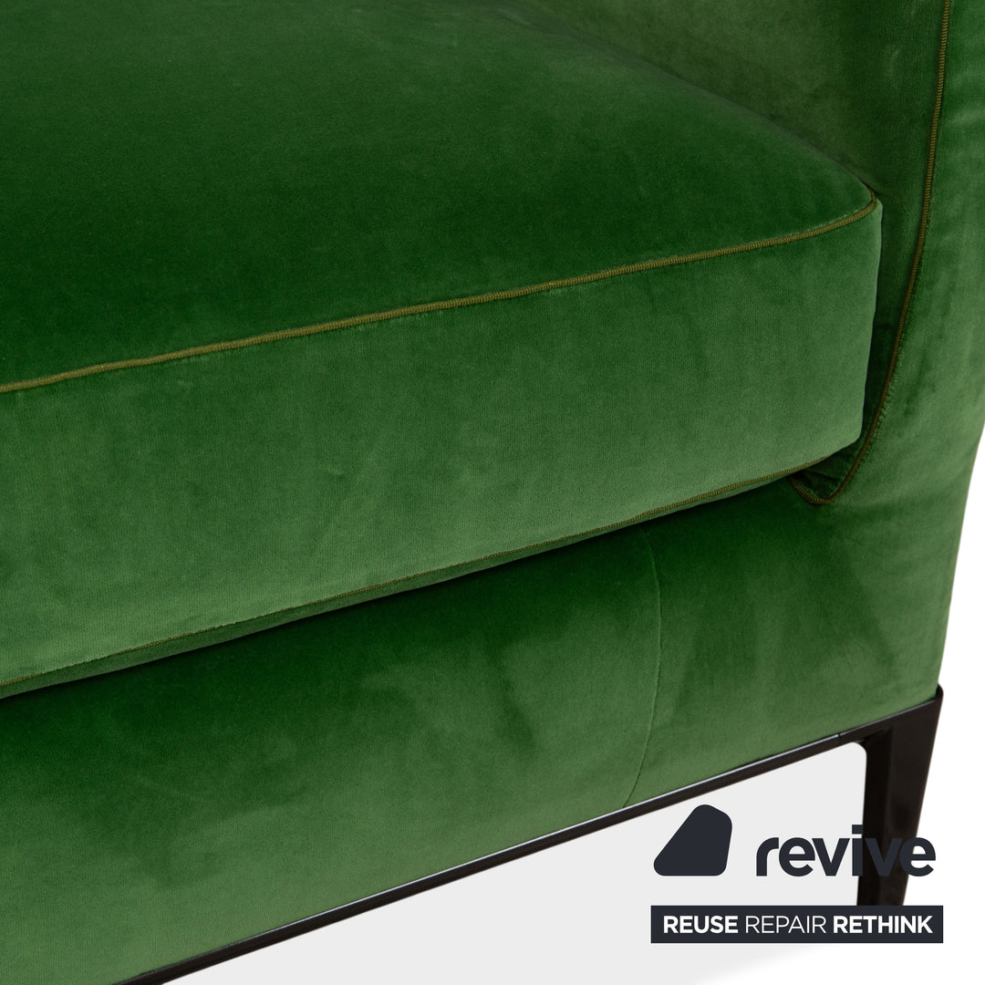 Maxalto par B&B Italia Lucrezia Soft Fauteuil Tissu Vert Sam par Antonio Citterio