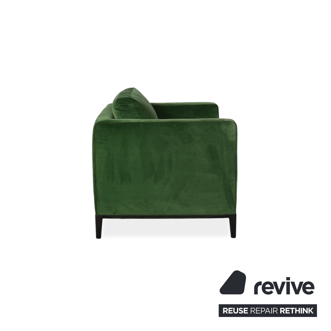 Maxalto par B&B Italia Lucrezia Soft Fauteuil Tissu Vert Sam par Antonio Citterio
