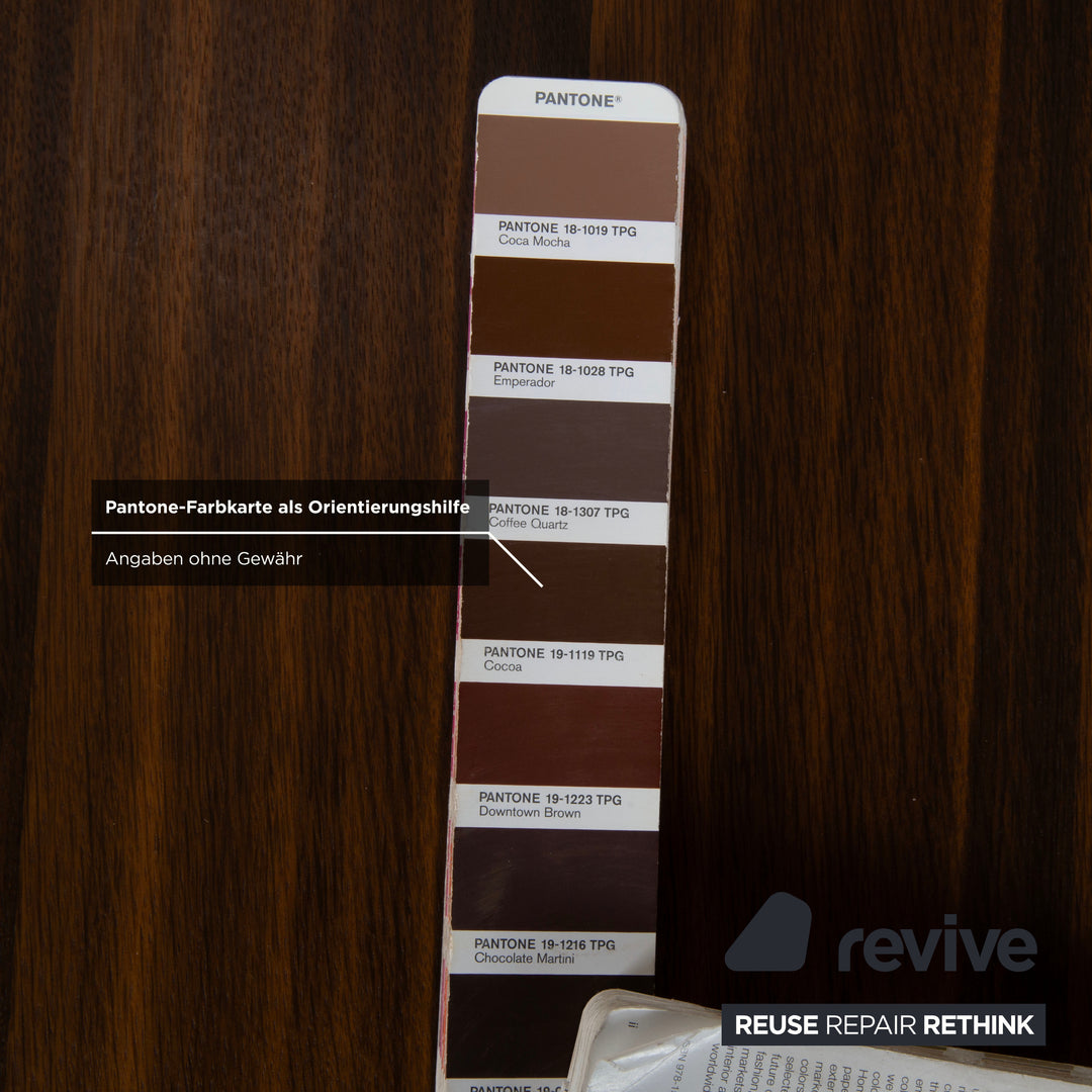 Maxalto Max Wood Dining Table Brown Chrome Dining Room 240 x 110 cm