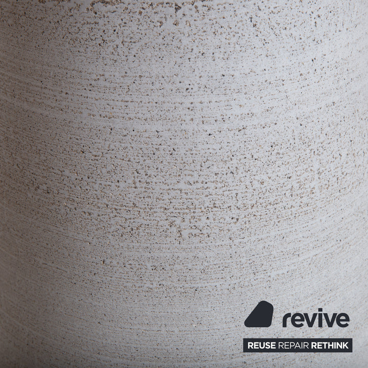 Mdf Italia ROCK TABLE Stein Esstisch Creme by Jean Marie Massaud