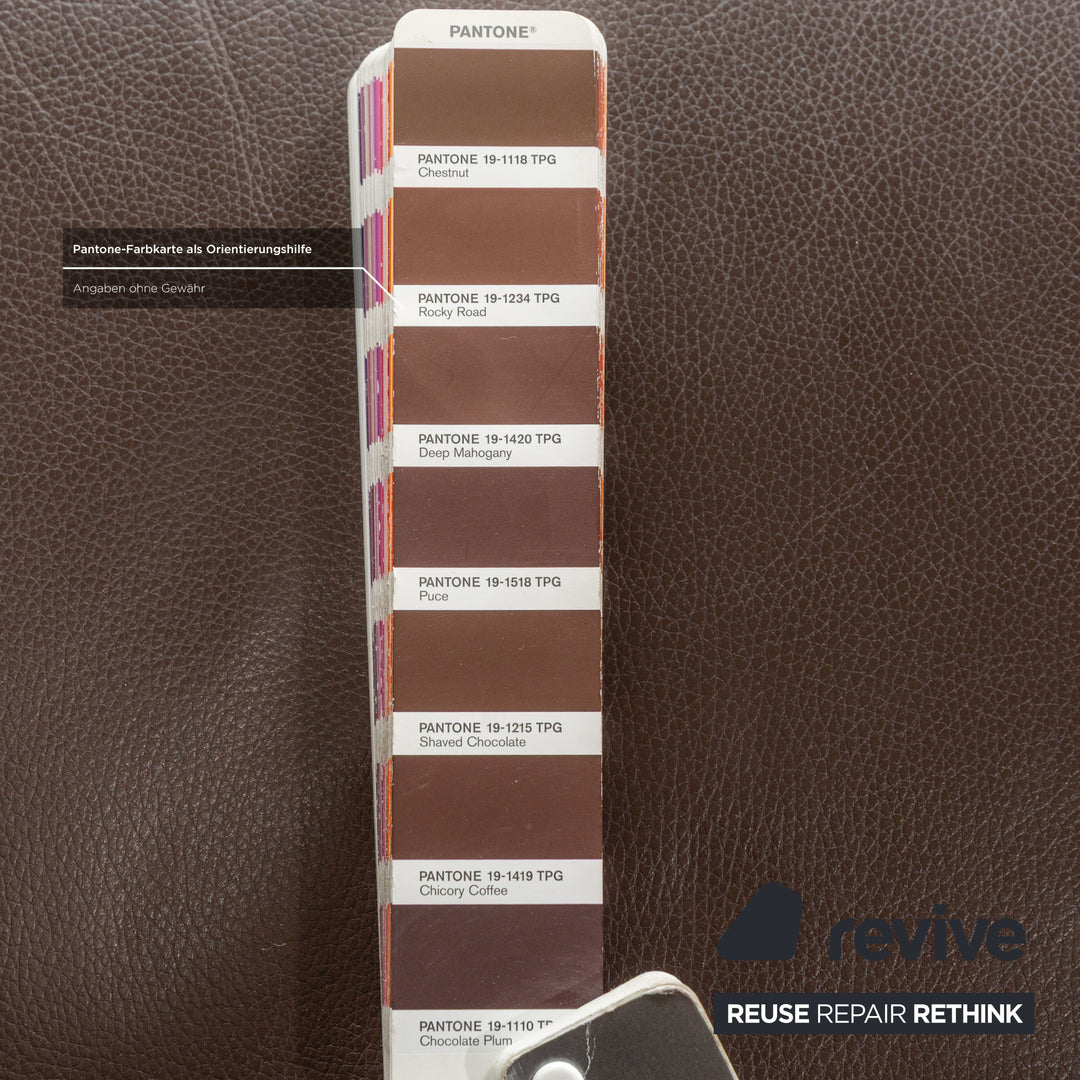 Meisterstücke leather armchair brown manual function