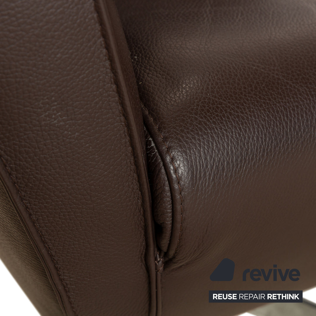 Meisterstücke Leder Sessel Braun manuelle Funktion