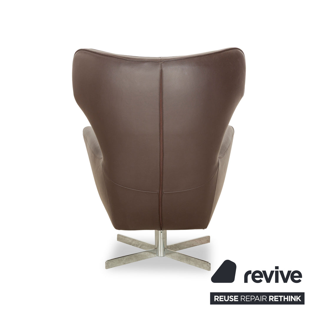 Meisterstücke leather armchair brown manual function