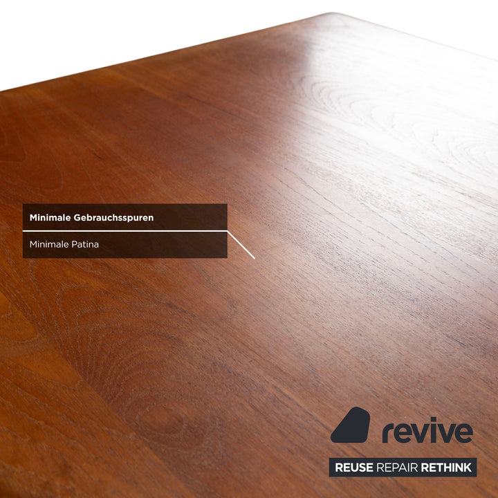 Mid Century Holz Couchtisch Braun Vintage Teak