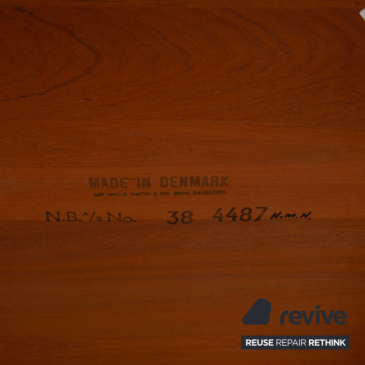 Mid Century Holz Couchtisch Braun Vintage Teak