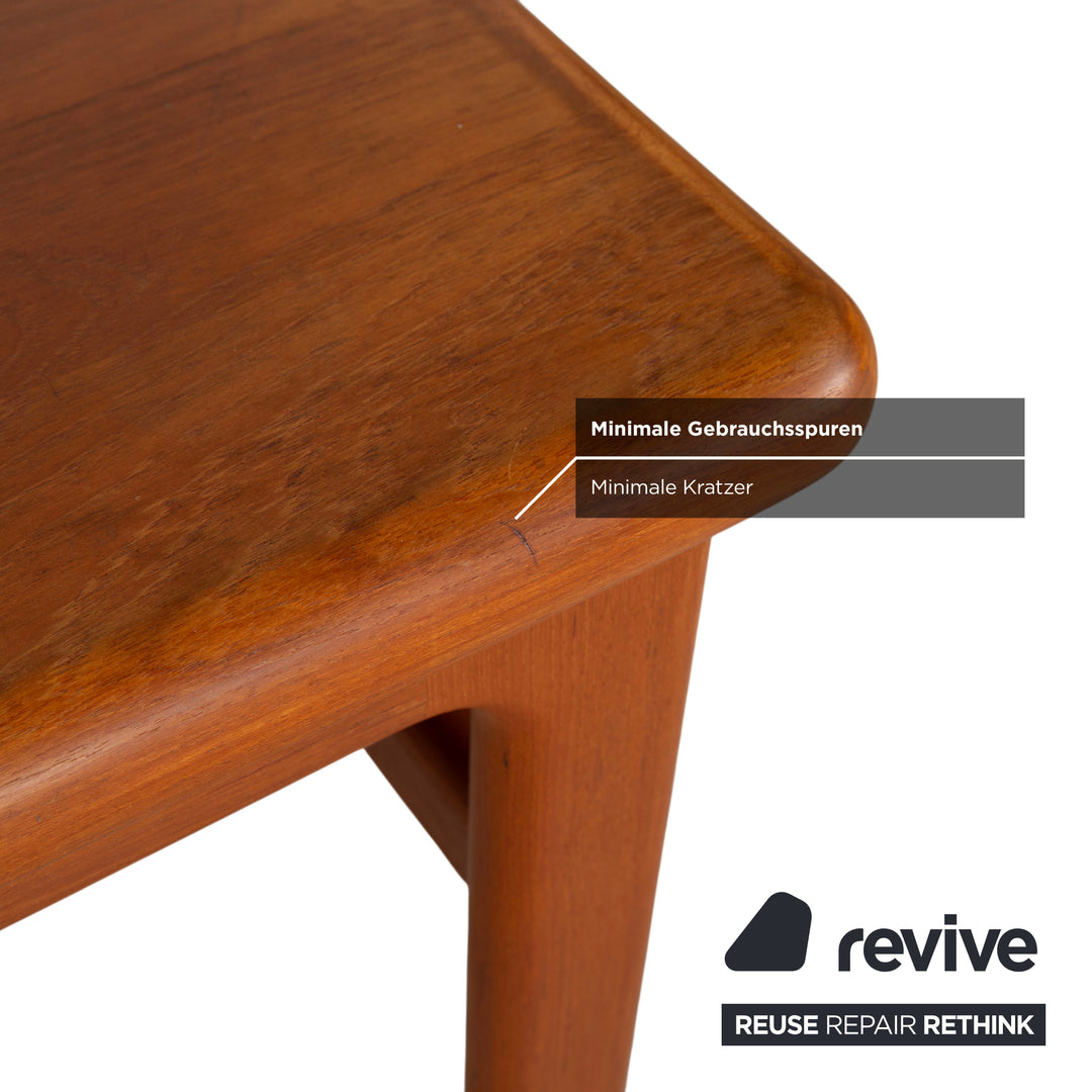 Mid Century Holz Couchtisch Braun Vintage Teak