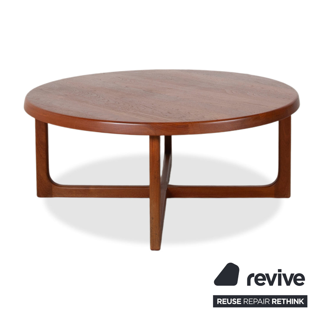 Mid Century Couchtisch Braun Holz