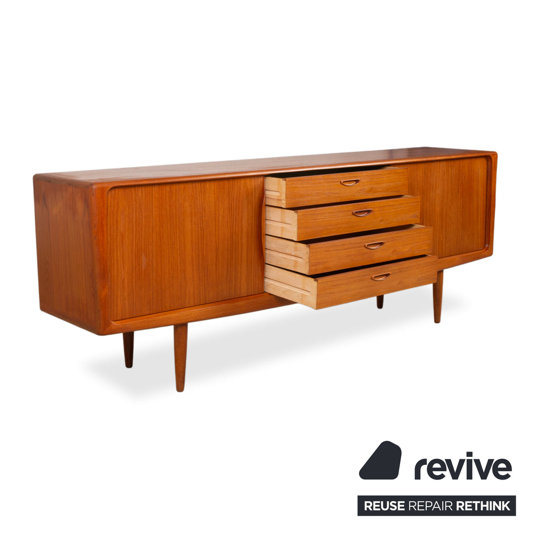 Mid Century Holz Sideboard Braun Vintage