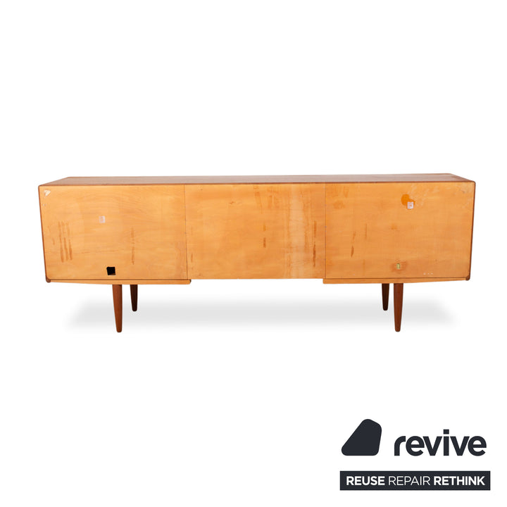 Mid Century Holz Sideboard Braun Vintage