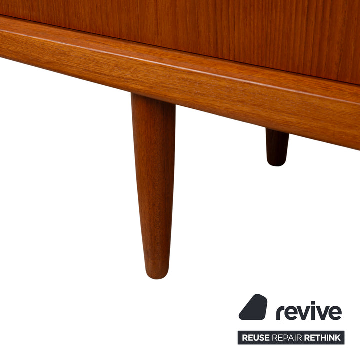 Mid Century Holz Sideboard Braun Vintage