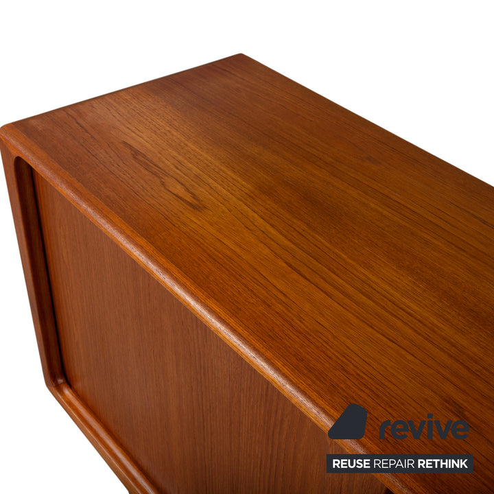 Mid Century Holz Sideboard Braun Vintage
