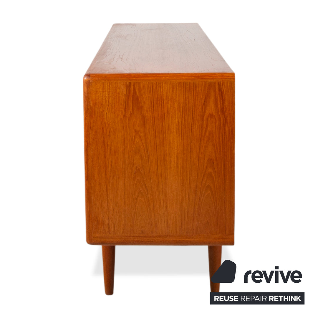 Mid Century Holz Sideboard Braun Vintage