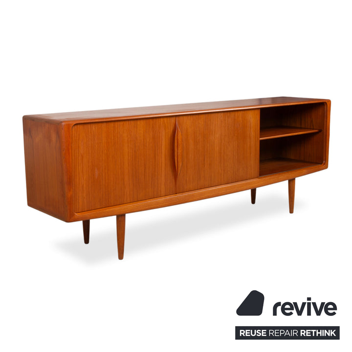 Mid Century Holz Sideboard Braun Vintage