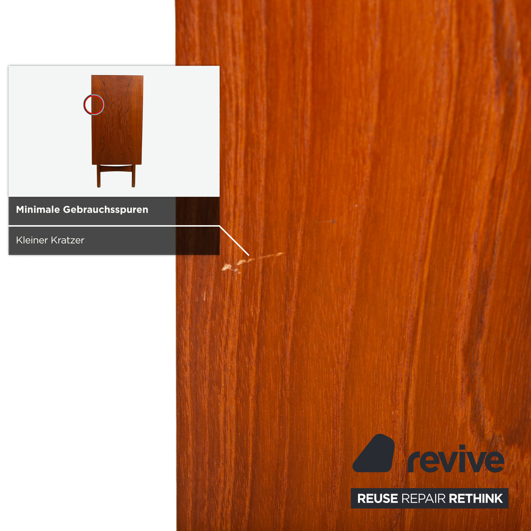 Mid Century Holz Sideboard Braun Vintage Teak Bruno Hansen Made in Denmark