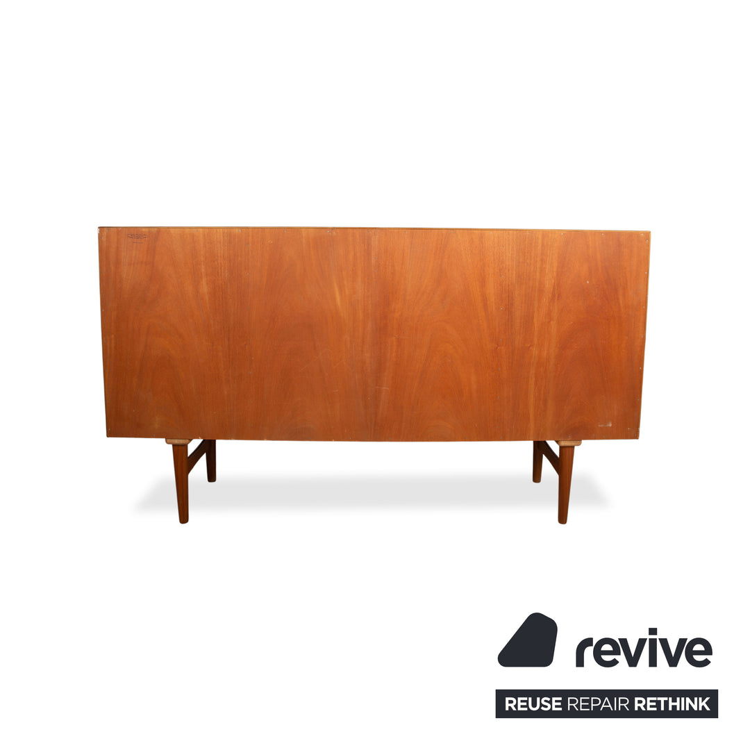 Mid Century Holz Sideboard Braun Vintage Teak Bruno Hansen Made in Denmark