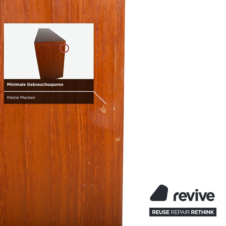 Mid Century Holz Sideboard Braun Vintage Teak Bruno Hansen Made in Denmark